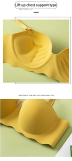 Sleek Supportive Design Children Girls Seamless Bras No Underwire Padded for Small Busts Comfort and Breathable for Active Wear