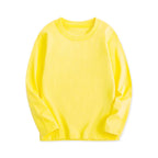 Boys Girls T Shirt Long Sleeves 1 to 2 3 4 5 6 7 8 9 10 11 12 13 14 Years 100% Cotton Toddler Boy Shirts for Teens Girl Clothes