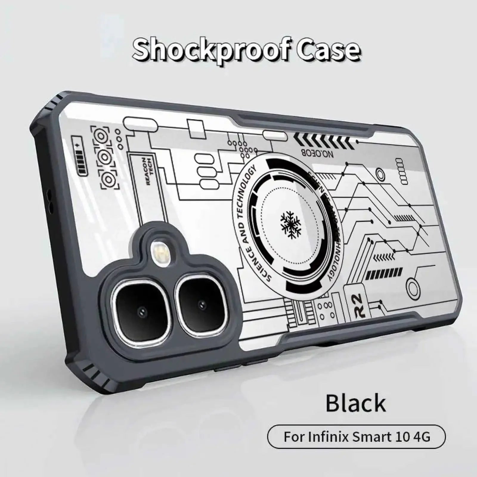 Shockproof Phone Casing For infinix Smart 10 9 8 7 6 5 4 HD 10 8 7 6 Plus Pro Fall prevention ultra thin hard Cover H01-H05