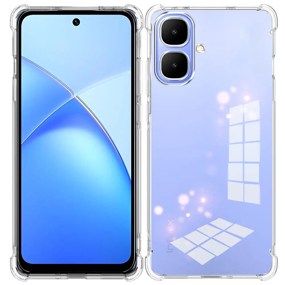 Phone Case For Infinix Smart 10 8 6 Plus Smart 10 9 8 HD 8 Pro Smart 5 7 9 Case Airbag Shockproof Clear Soft Silicone Back Cover
