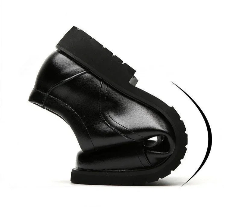 Social Shoe for Men Black Dress Shoes Man Business Spring Autumn Gentleman Elegant and Classic Legitimate Leather Suit Official
