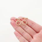 2-6Sets 14K/18K Gold Plated Brass OT Clasp Toggle Clasps Connector for DIY Bracelet Necklace Jewelry Making Findings Accessories