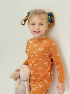 1-6T Toddler Kid Baby Boy Girl Clothes Set Cotton Infant Homewear Casual Top Pant Suit Childrens 2pcs Pajamas Set Outfit