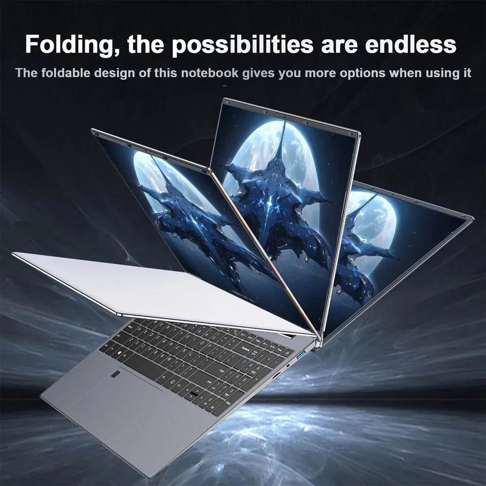 Windows 11 15.6" Ultra Slim Portable Laptop intel Core  i9-9900U 16GB RAM 1TB 2TB SSD Fingerprint Office Gaming Laptop PC