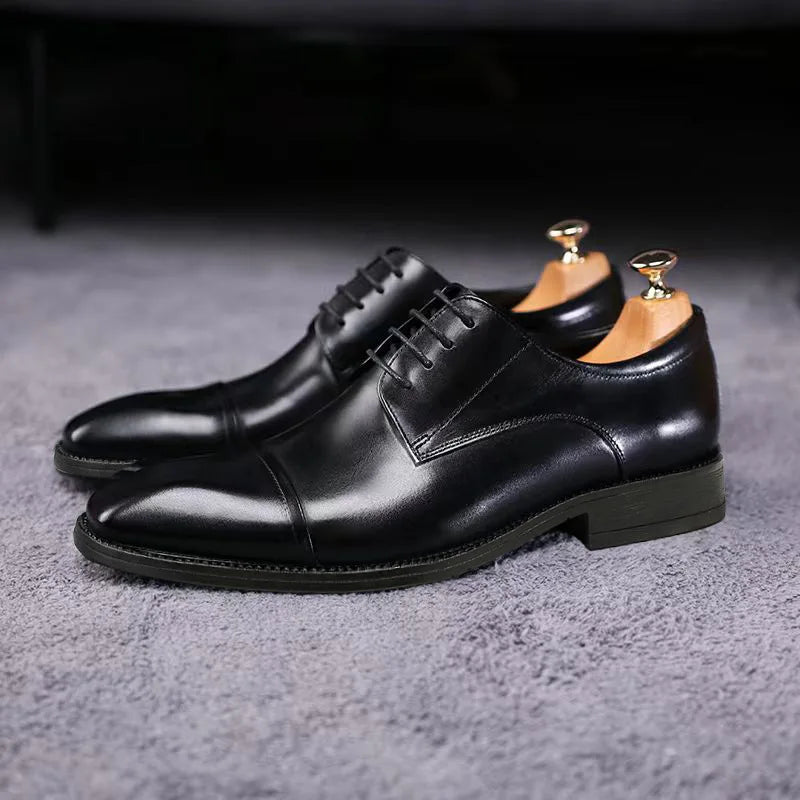 Luxury Designer Italian Style Autumn Polished Elegant Social Shoes Men Business Formal Casual Flat Shoes Men Party Wedding Shoe