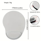 1 mouse pad for office laptop to make mouse smoother and more friendly countertop pad for office computer use
