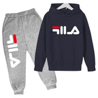 2025 Spring and Autumn Children's Boys and Girls Casual Sports Top + Pants 2-piece Girl Suit 3-14 Years Old Outdoor Jogging Suit