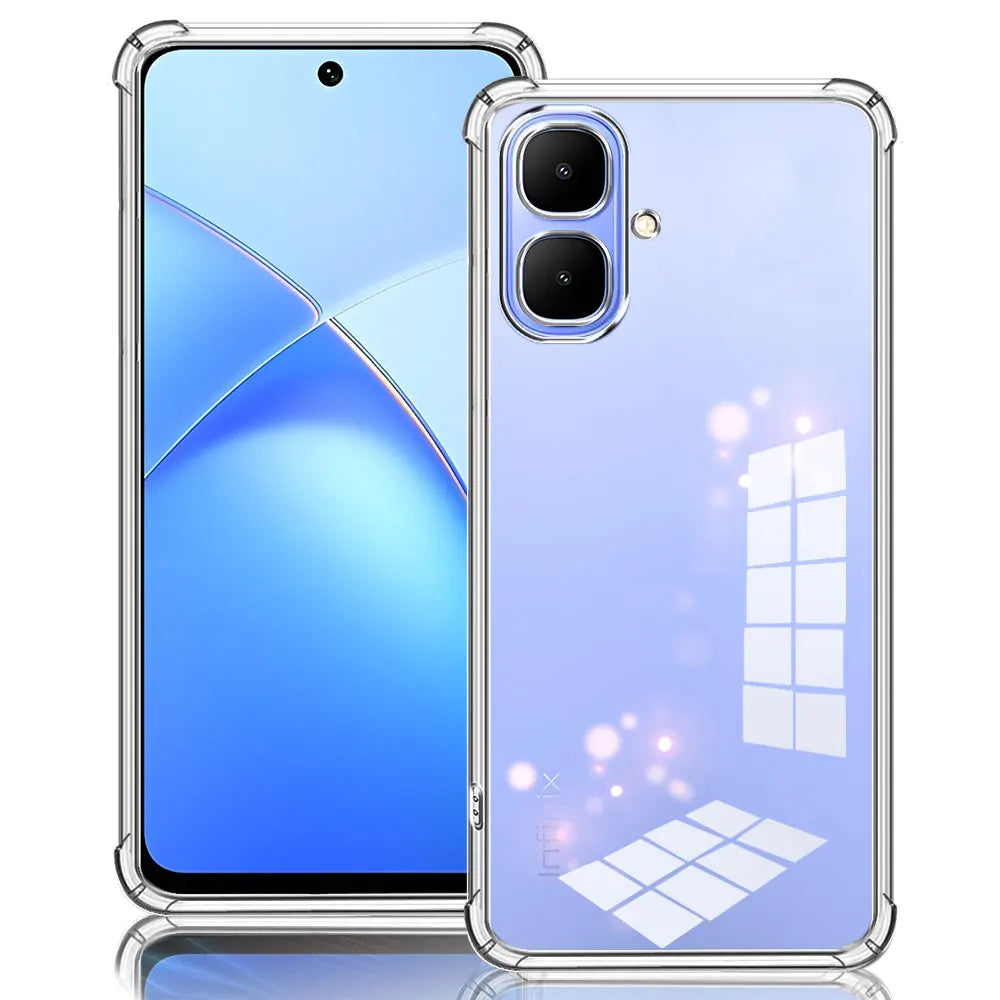 Phone Case For Infinix Smart 10 8 6 Plus Smart 10 9 8 HD 8 Pro Smart 5 7 9 Case Airbag Shockproof Clear Soft Silicone Back Cover