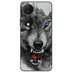 For Honor 90 Smart 5G Case 6.8'' Animal Painted Wolf Lion Silicon Phone Cover For Honor 90 Smart TPU Coques Protect Shell Capa