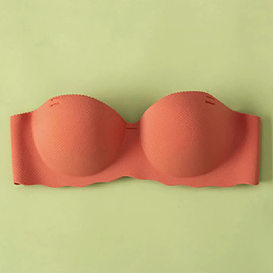 Sleek Supportive Design Children Girls Seamless Bras No Underwire Padded for Small Busts Comfort and Breathable for Active Wear