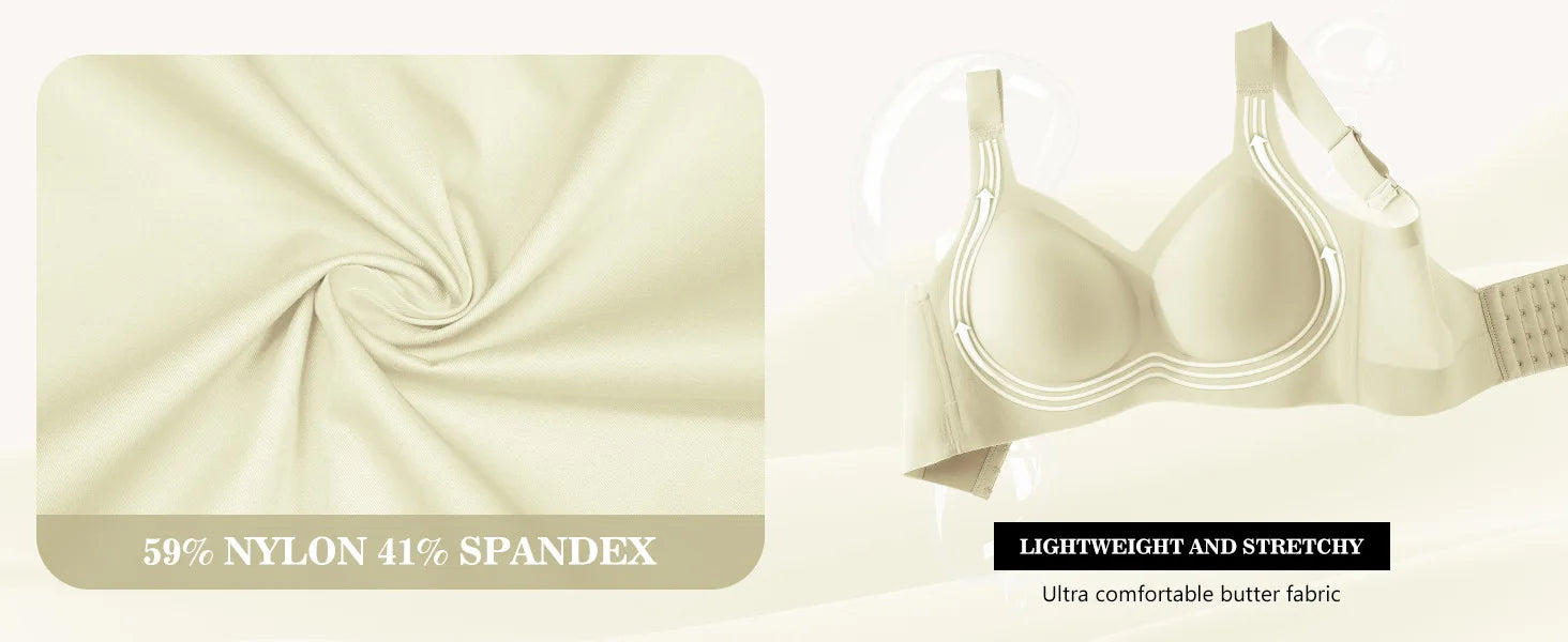 Seamless Bras for Women Comfort Lingerie Padded Sports Tops Non-wire Underwear Soft Bralette Support Sexy Bra Intimates