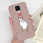 For Xiaomi Redmi Note 9 Pro Max Phone Case Matte Cute Girl Avocado Soft Silicone Cover For Xiaomi Redmi Note 9 Pro Max 9S Bumper