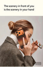 Ultra Strong Magnets Carbon Fiber Pattern Orange Case For IPhone 17 Pro Max Magnetic Wireless Charging Shockproof Protect Cover