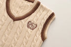 Children Boy Clothes Sets Autumn High Quality Fashion Knitted Vest Shirt+Pants 3pc Suits Kids Boys College Style Casual Clothing