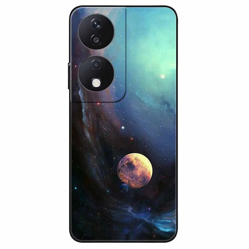 For Honor 90 Smart 5G Case 6.8'' Animal Painted Wolf Lion Silicon Phone Cover For Honor 90 Smart TPU Coques Protect Shell Capa