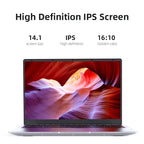 Laptop Computer Windows 11 Pro Intel Atom A3950 2025 Notebook PC 12GB RAM 512GB 1TB 2TB SSD 1920*1080P Office Study Computer