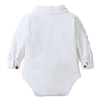 Formal Baby Clothes Boys Sets Cotton Long Sleeve Children's Top and Bottom Clothes Set 2 Pcs  Baby Boy Clothes 1-3 Years