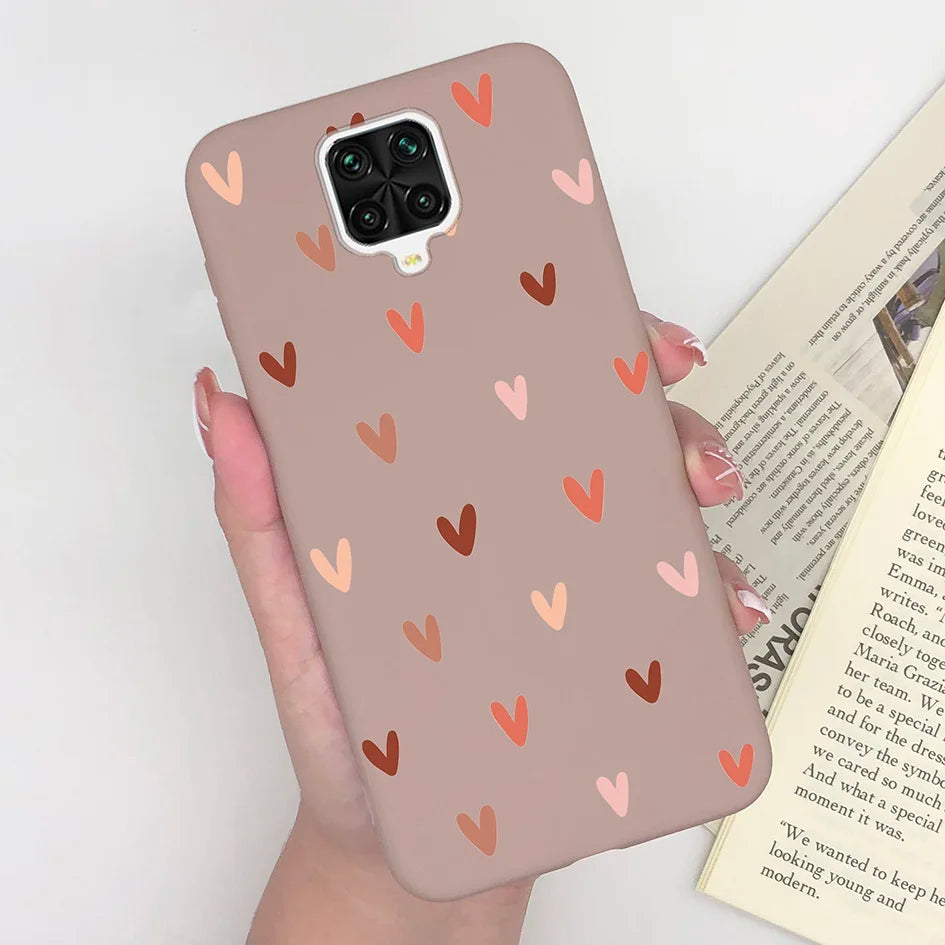 For Xiaomi Redmi Note 9 Pro Max Phone Case Matte Cute Girl Avocado Soft Silicone Cover For Xiaomi Redmi Note 9 Pro Max 9S Bumper
