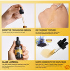 30ml Natural Black Seed Oil Serum Improve Dry&Frizzy Nourish And Repair Damaged Hair Essential Massage Oil Smooth Hair Skin Care
