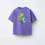 1-7 Age Disney Cartoon T-shirt 2026 Summer New Kids Clothing Short Sleeve Tops Tees Fashion Casual O-neck Pullover Tshirts
