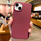 Fashion Candy Colors Soft Phone Case for IPhone 16 12 14 13 15 Pro Max 14Plus Camera Bumper Shock Protection Matte Cover Coque