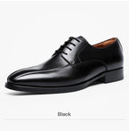 Luxury Designer Italian Style Autumn Polished Elegant Social Shoes Men Business Formal Casual Flat Shoes Men Party Wedding Shoe