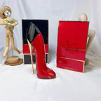 New 80ml Women's Luxury Floral Elegant High Heel Bottle Design Lasting Fragrance Sexy Spray Fashion Deodorant Perfume Gift