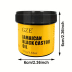 2 Pack GZE JAMAICAN Black Castor Oil - Jamaican Black Castor Oil for Hair Strengthens and Scalp  Care