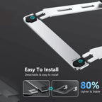 Ergonomic Laptop Stand Aluminum Alloy Laptop Stand Aluminum Portable Laptop Stand for Base with Wrist Pad