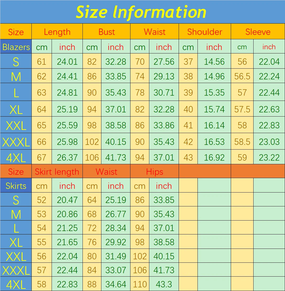 AIyssa Fashionable professional women's clothing, high-quality two-piece suit jacket + skirt. Sophisticated and elegant