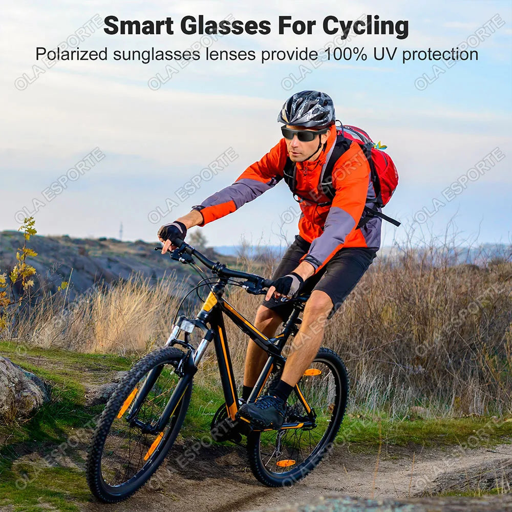 Smart Sunglasses Bluetooth 5.3 Earphone HiFi Stereo Music Wireless Headset Driving HD Mic Call Headphones Smart Glasses 2025 New