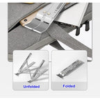 Adjustable Laptop Stand Aluminum Alloy Desktop Holder Foldable Portable Bracket for Macbook Air Pro  Notebook Tablet Pad Cooling