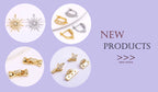 Multi Types 14K/18K Gold Plated Round Bead Frame,Brass Metal Circle Frame Connectors Spacers Beads,DIY Beading Jewelry Making