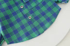 Baby Boy Clothes 0-5 Years Old Spring And Autumn Cotton Suit Boy Letter Plaid Hooded Shirt + Pants Baby Boy Two-Piece Suit