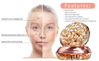 35Capsules Fullerene Anti-Aging Powder Capsule Face Serum Firming Fade Fine Lines Vitamin C Whitening Dark Spot Remover Skin
