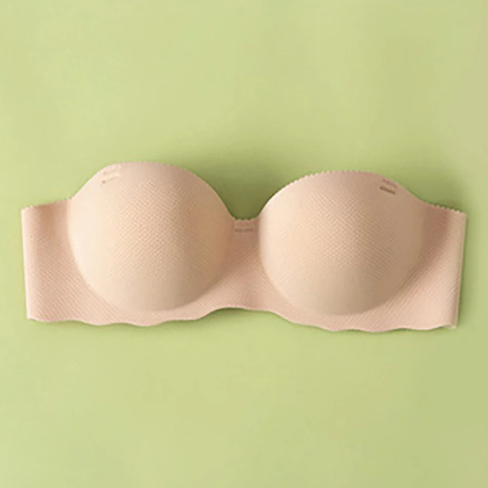 Sleek Supportive Design Children Girls Seamless Bras No Underwire Padded for Small Busts Comfort and Breathable for Active Wear