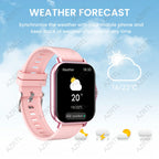 Stylish Fullscreen Touch Smartwatch Suita NotificationsCustomizable Watch FacesWith AnSmartphonesPerfect As A Holiday Gift