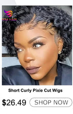 13x4 Curly Bob Wig Human Hair 100% Glueless Wear and Go HD Lace Human Hair Frontal Preplucked Ready to Wear Water Wave Bob Wigs