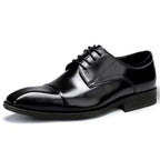 Luxury Designer Italian Style Autumn Polished Elegant Social Shoes Men Business Formal Casual Flat Shoes Men Party Wedding Shoe