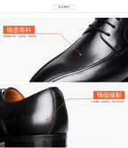 Men Shoe Autumn Polishing Elegant Social Shoes Men Business Dress Shoe Casual Flat Men Party Wedding  Zapatos2024