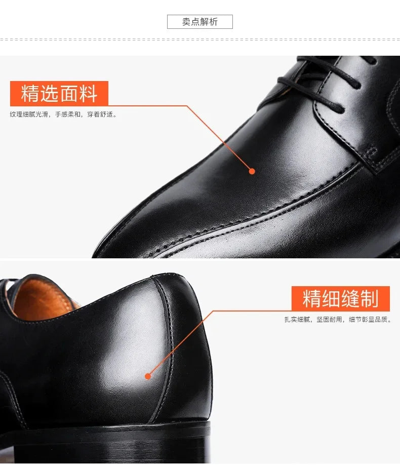 Men Shoe Autumn Polishing Elegant Social Shoes Men Business Dress Shoe Casual Flat Men Party Wedding  Zapatos2024