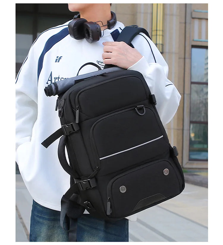 Laptop Backpack For 13.3 14 15.6 17.3 Inch Notebooks Case Men Women Teenagers Computer Waterproof Travel Large Capacity Backpack