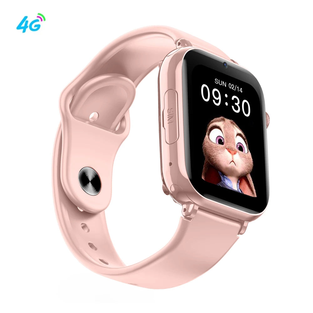 4G SIM Card Smart Watch Kid Smartwatch SOS GPS Location Video Phone Call Watch Children Boy Student Girl Waterproof Smart Watch