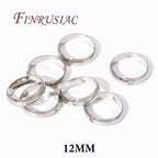 Multi Types 14K/18K Gold Plated Round Bead Frame,Brass Metal Circle Frame Connectors Spacers Beads,DIY Beading Jewelry Making
