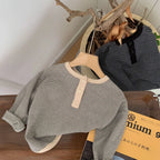 Kids Boy Sweatshirt for Toddler Girls Top Clothes Spring Warm Long Sleeve T-Shirt Children Clothes Autumn 1-6Y Boys Clothes