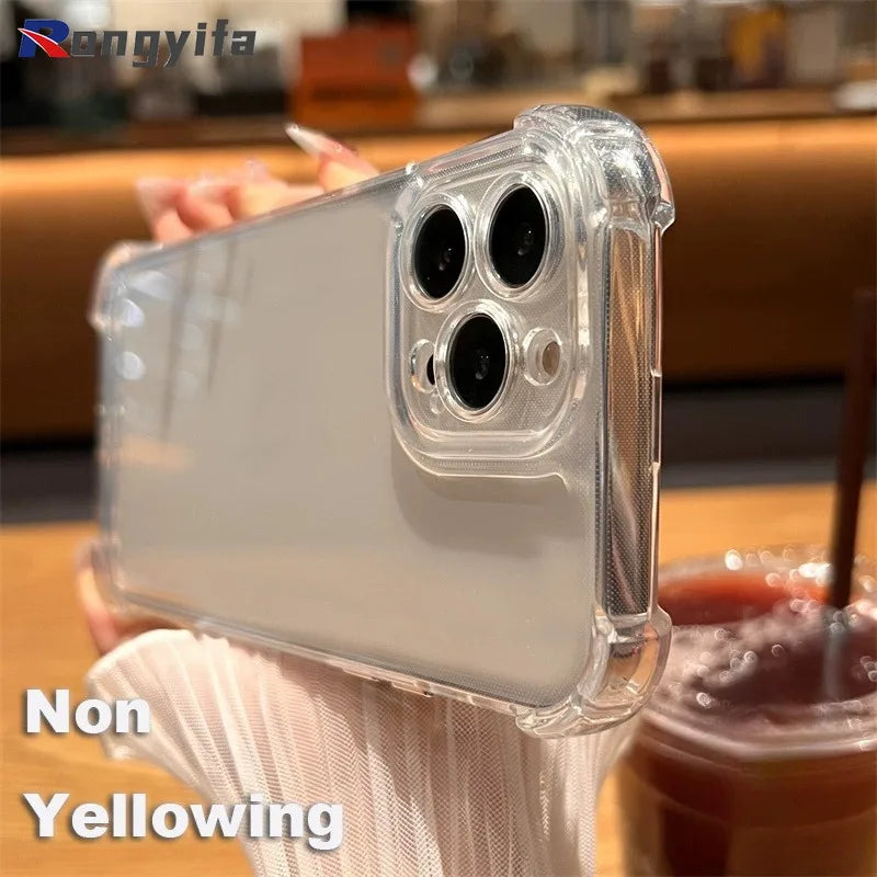 For Huawei Y9 Y7 Y6 Pro Y5 Prime Y9A Y9s Y8s Y8P Y7P Y7A Y6P Y5P P Smart Z Plus Cover Soft Transparent Shockproof Phone Casing