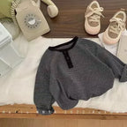 Kids Boy Sweatshirt for Toddler Girls Top Clothes Spring Warm Long Sleeve T-Shirt Children Clothes Autumn 1-6Y Boys Clothes