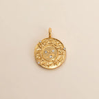 1pc plated 18K gold pendant, various styles, DIY jewelry accessories