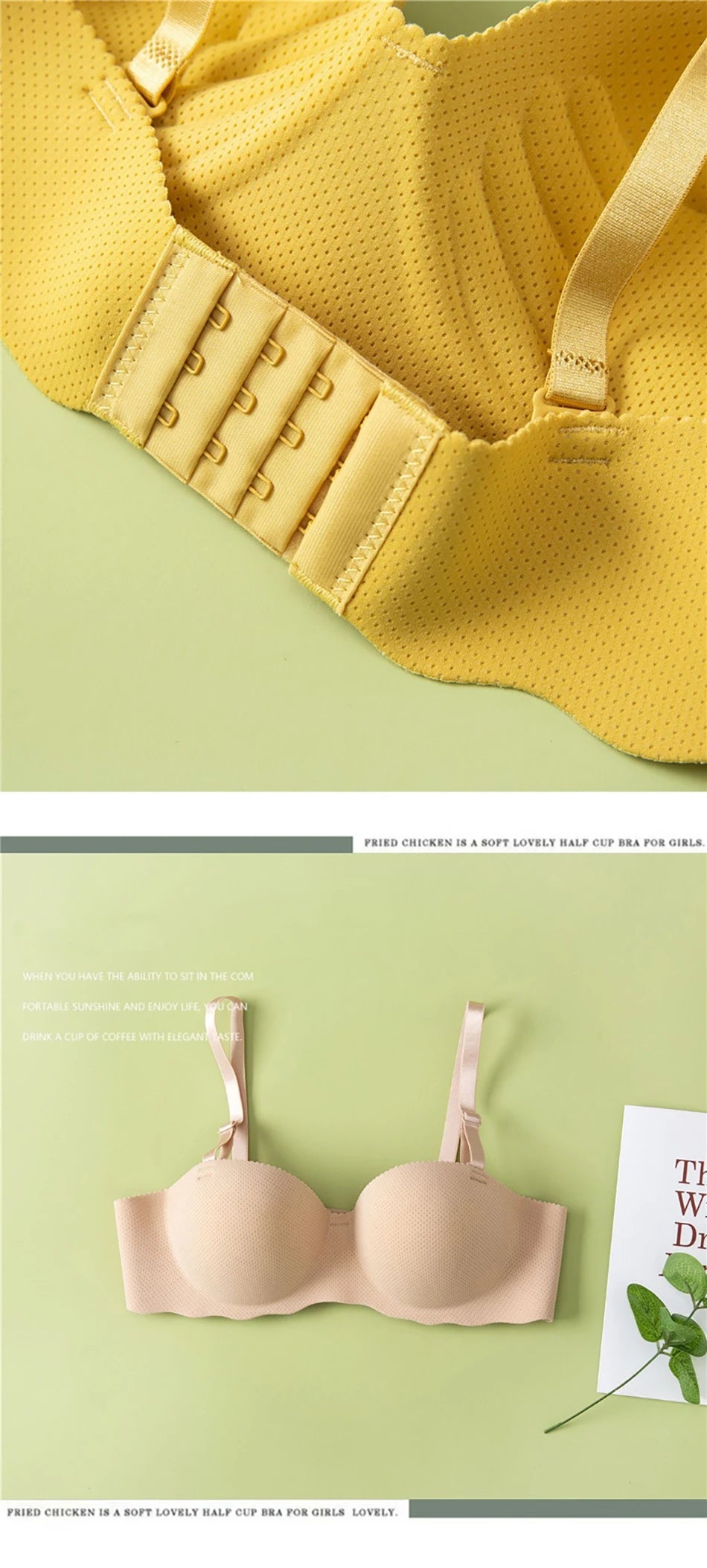 Sleek Supportive Design Children Girls Seamless Bras No Underwire Padded for Small Busts Comfort and Breathable for Active Wear