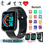 Bluetooth Smartwatch for Men and Women with Phone Connect and Music Control